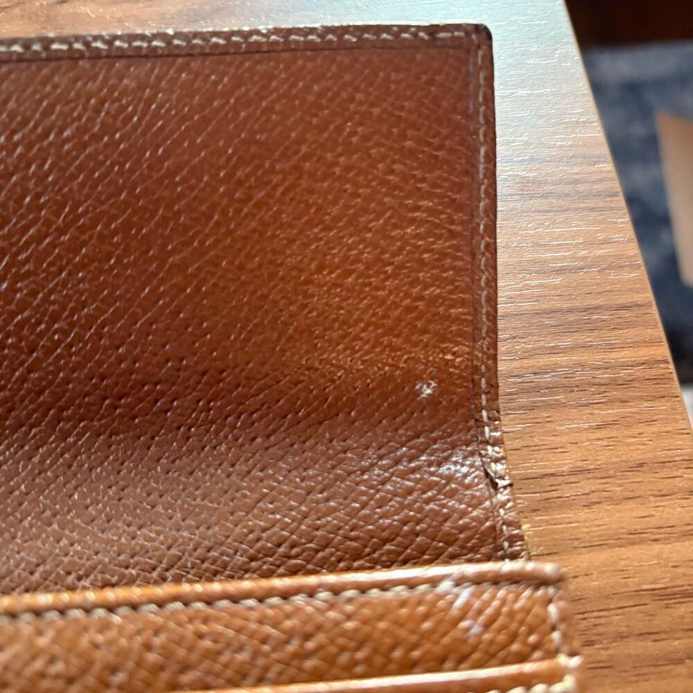 Gucci GG Canvas and Brown Leather Continental Long Flap Wallet - Picture 9 of 10